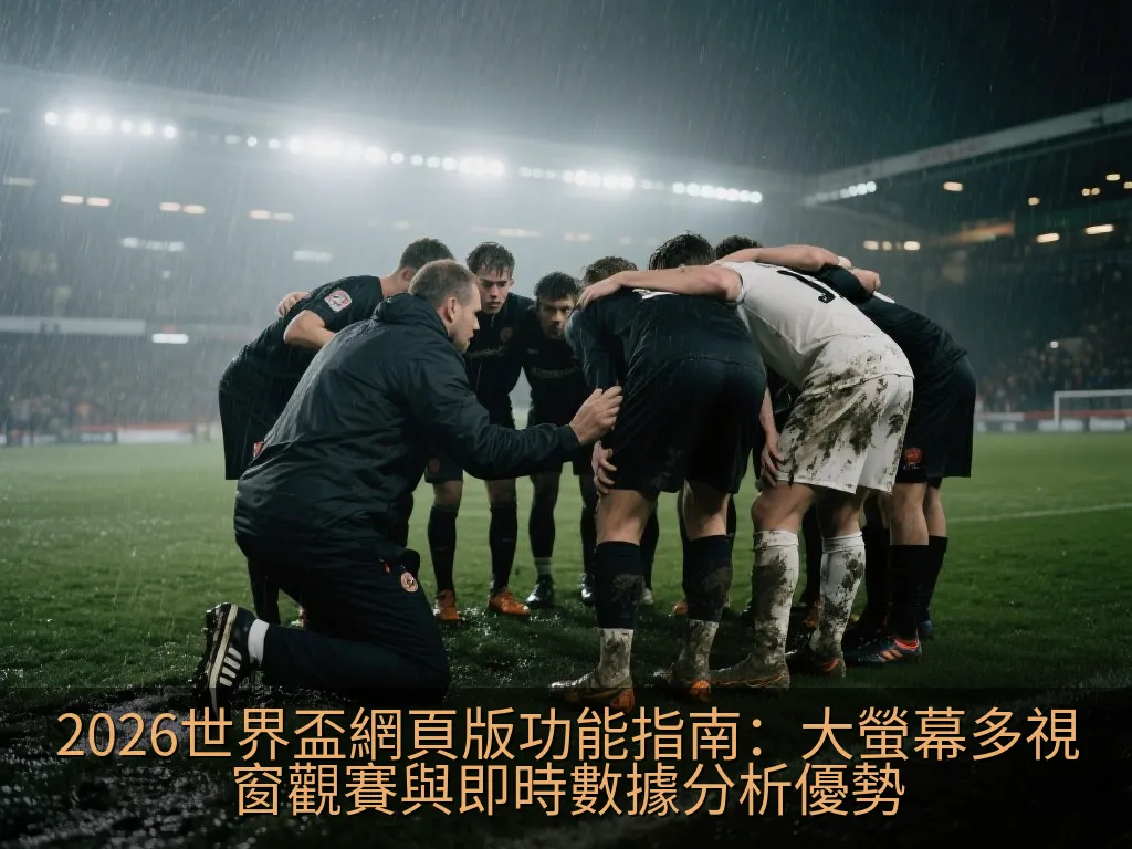 2026世界盃網頁版功能指南：大螢幕多視窗觀賽與即時數據分析優勢
